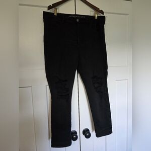 American Eagle Outfitters Black Super Stretch Jeans